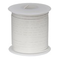 Remington Industries 28 AWG Gauge Solid Hook Up Wire, 100 ft Length, White, 0.0126" Diameter, UL1007, 300 Volts 28UL1007SLDWHI